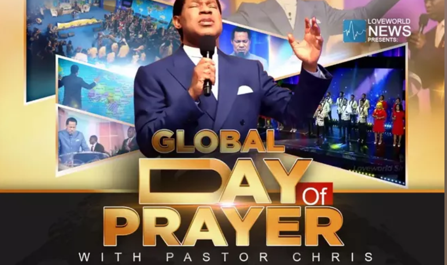 17th edition of the Global Day of Prayer with Pastor Chris.