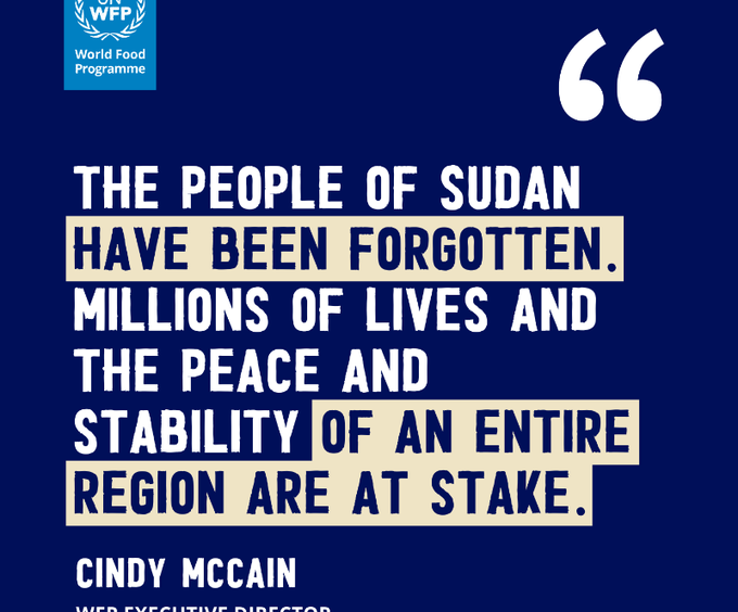 WFP warns Sudan
