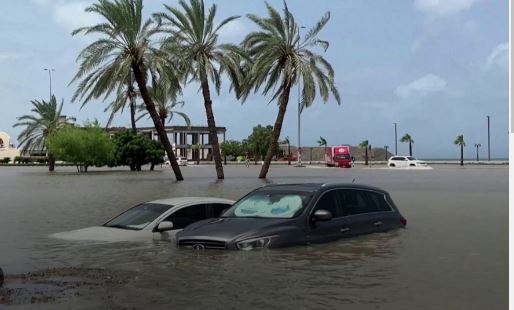 Dubai submerged in floods as UAE gets over a year’s worth of rain in hours
