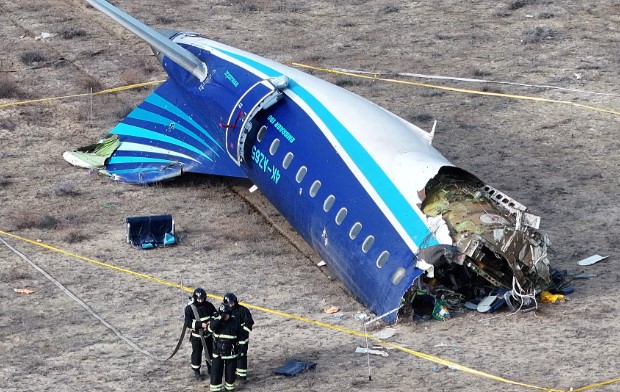 Brazil's Air Force Completes Flight Data Extraction from Azerbaijan Airlines Plane in Kazakhstan"