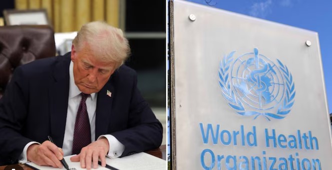 TRUMP WITHDRAWS THE U.S FROM THE WORLD HEALTH ORGANIZATION