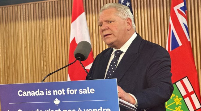 Canada Imposes 25% Tariff on U.S. Electricity Imports: Doug Ford’s Bold Response to Ongoing Trade Tensions