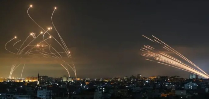 Israel's Military Intercepts Rockets Fired from Gaza as Tensions Escalate