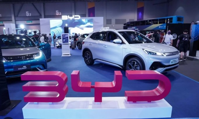 Chinese Electric Vehicle Giant BYD Posts Record Profits, Overtakes Volkswagen in China