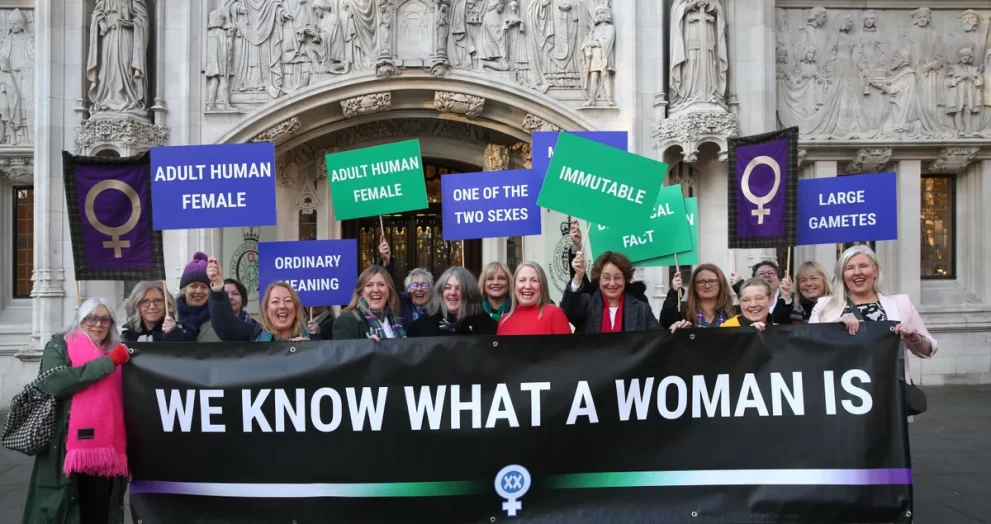 UK Supreme Court Confirms Legal Definition of Woman Is Based on Biological Sex