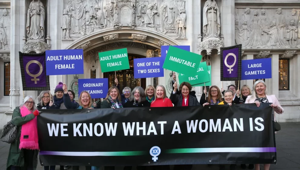 UK Supreme Court Confirms Legal Definition of Woman Is Based on Biological Sex