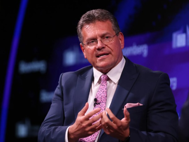 EU's Sefcovic Says U.S. Tariffs Impacting €380 Billion Worth of EU Exports