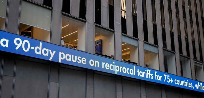 U.S. Pauses Higher Tariffs for Most Countries, but Increases Pressure on China