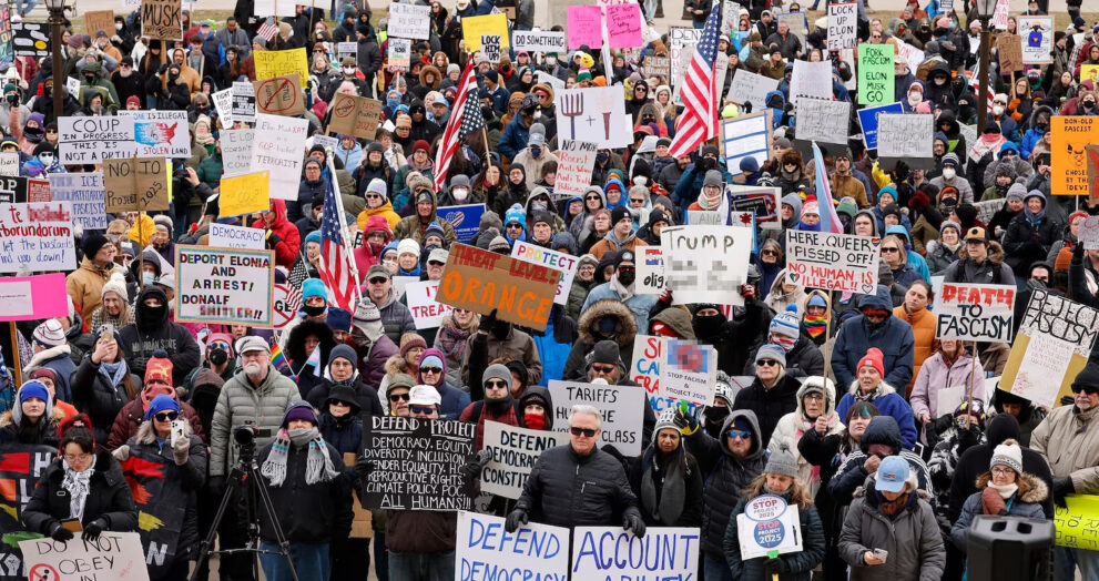 Anti-Trump Protests Erupt in Washington and Across the U.S.