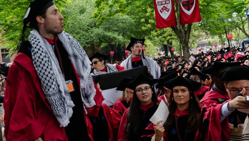 Harvard Faces Federal Pressure Over Policies, Proceeds With Graduation
