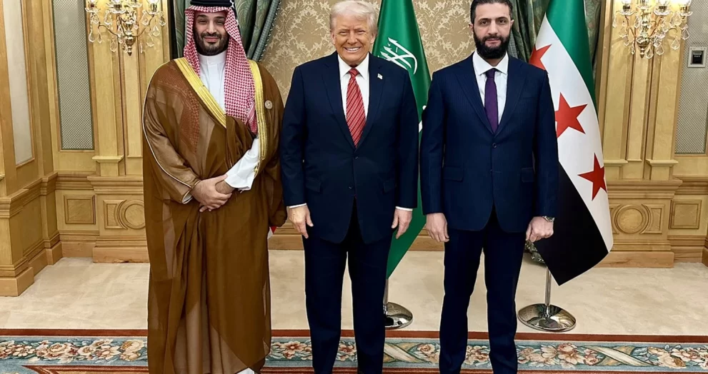 Trump Meets Syrian Leader, Calls for Diplomatic Ties with Israel