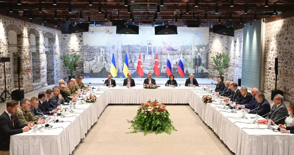 Russia and Ukraine Resume Second Round of Peace Talks in Turkey