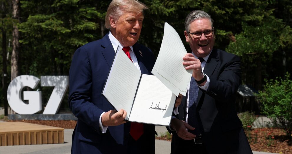 US President Signs Proclamation to Implement UK Trade Deal