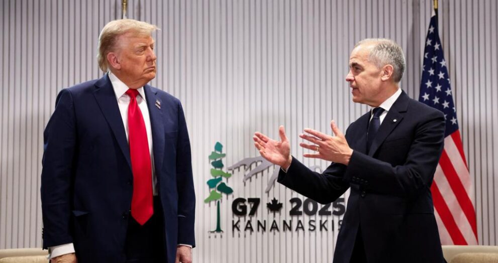 Trump Criticises Past Russia Exclusion as G7 Leaders Convene in Canada