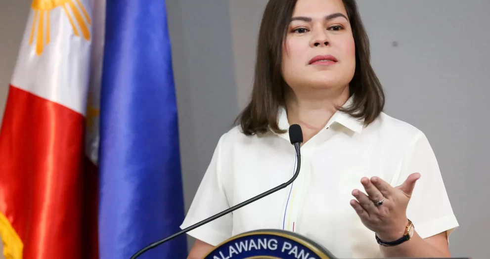 Senior Philippine Senator Moves to Dismiss Impeachment Case Against Vice President Duterte