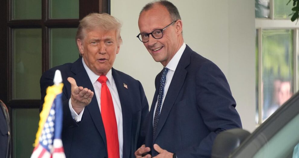 Trump and Germany’s Merz Strengthen Relations in Cordial Meeting on Ukraine and Trade