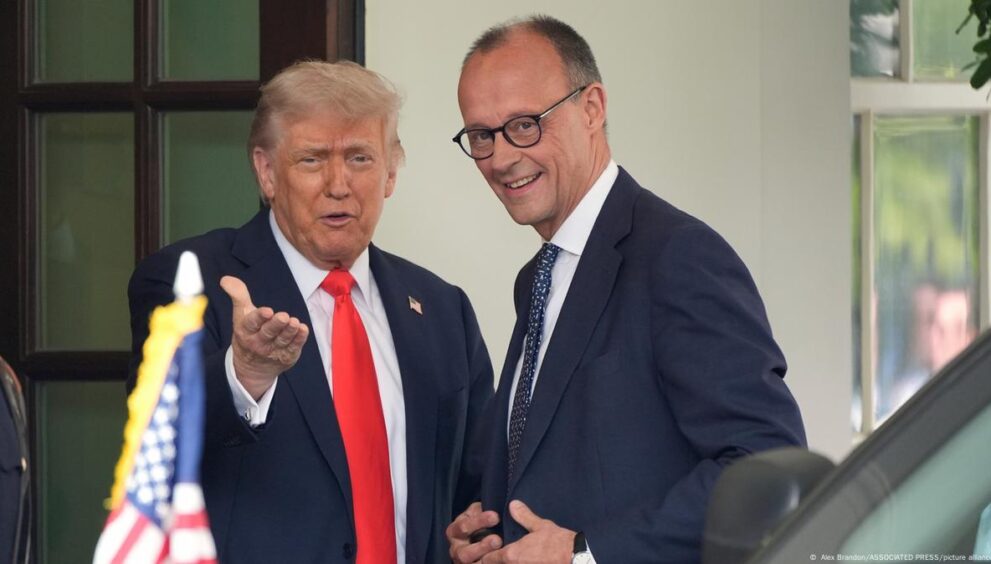 Trump and Germany’s Merz Strengthen Relations in Cordial Meeting on Ukraine and Trade