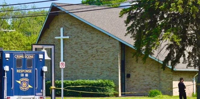 Gunman Shot Dead Outside Michigan Church After Opening Fire During Sunday Service