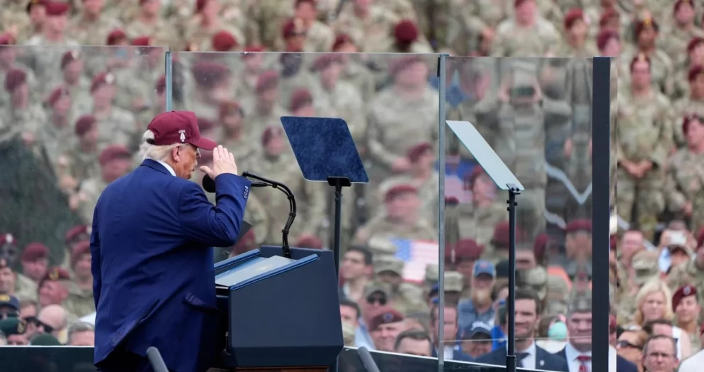 President Trump Marks U.S. Army’s 250th Anniversary as Troops Deployed to Los Angeles