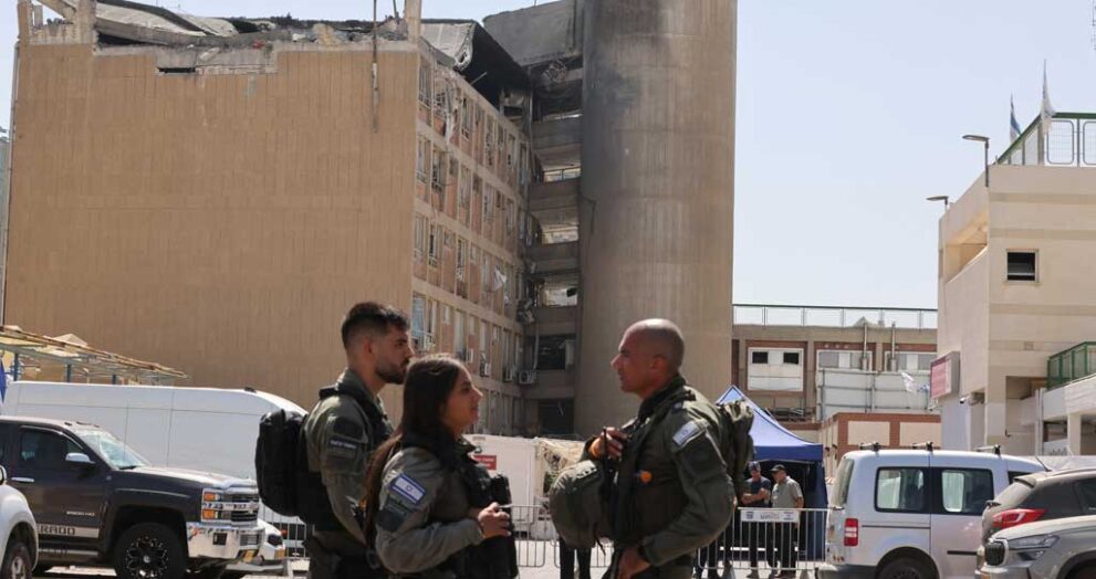 Israeli Hospital Moves Patients Underground Hours Before Missile Strike