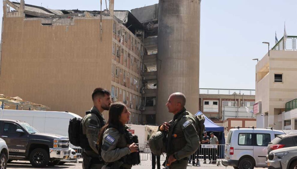 Israeli Hospital Moves Patients Underground Hours Before Missile Strike