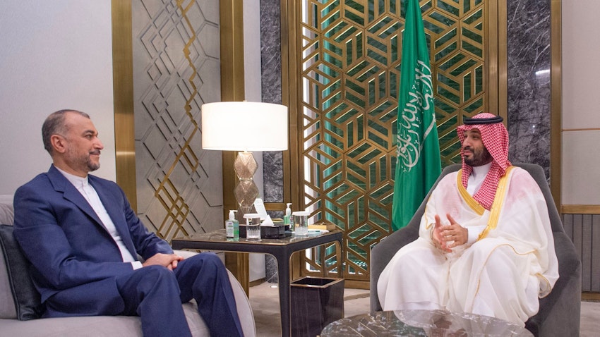 Saudi Crown Prince Meets Iranian Foreign Minister in Landmark Jeddah Visit