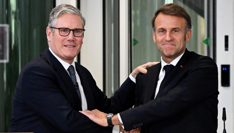 Starmer and Macron Announce New Migration Agreement and Support Plans for Ukraine