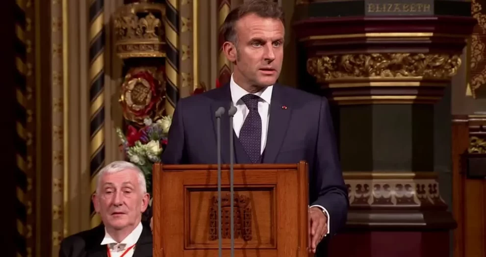 Macron Urges UK and France to Reduce Reliance on US and China