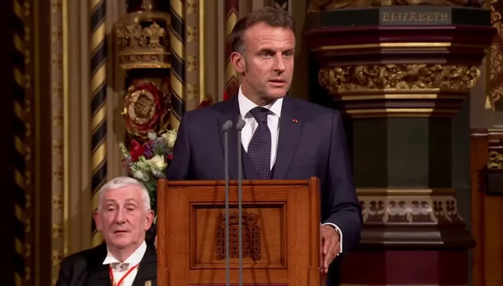 Macron Urges UK and France to Reduce Reliance on US and China