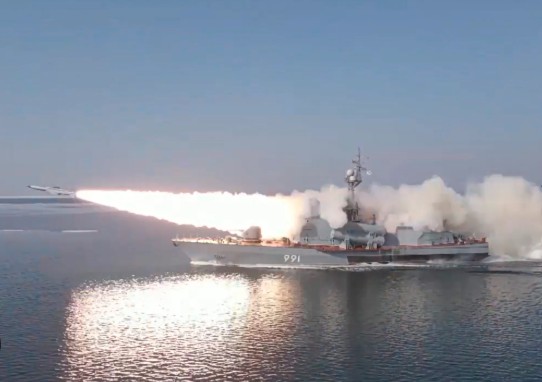 Russia Conducts Missile Drills in Sea of Japan