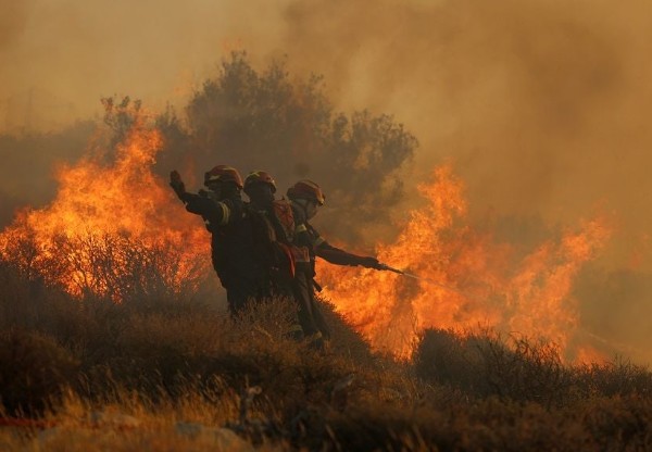 Greece Battles Blazes as Extreme Heatwave Engulfs Nation
