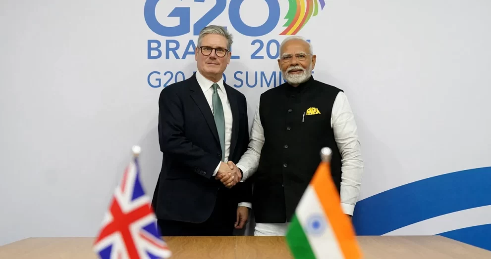 UK and India Set to Finalise Major Free Trade Agreement During Modi Visit