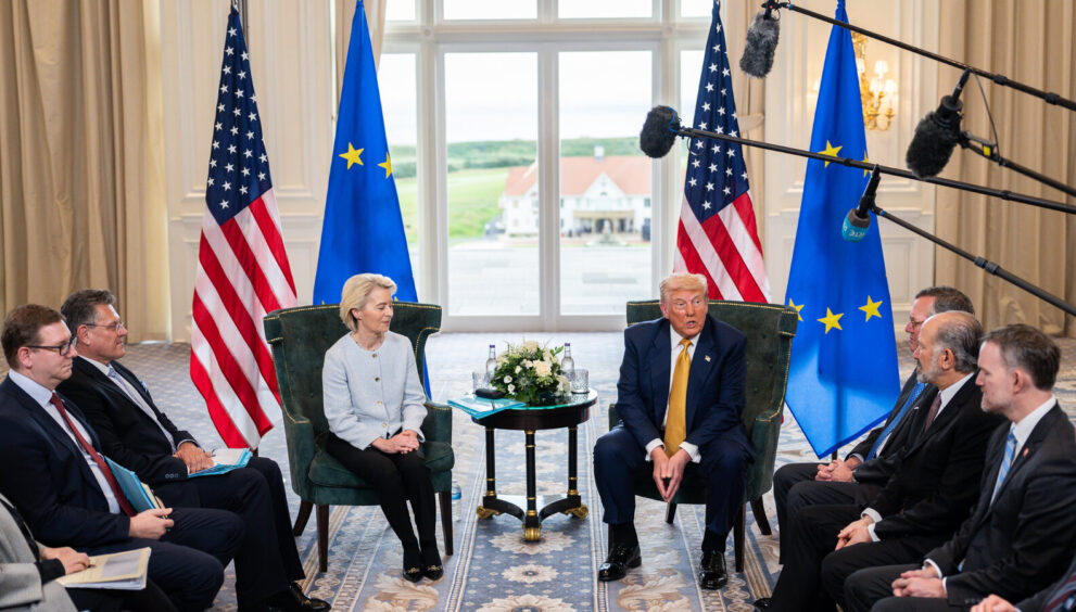 US and EU Agree to Cap Tariffs on European Cars, Medicines at 15%