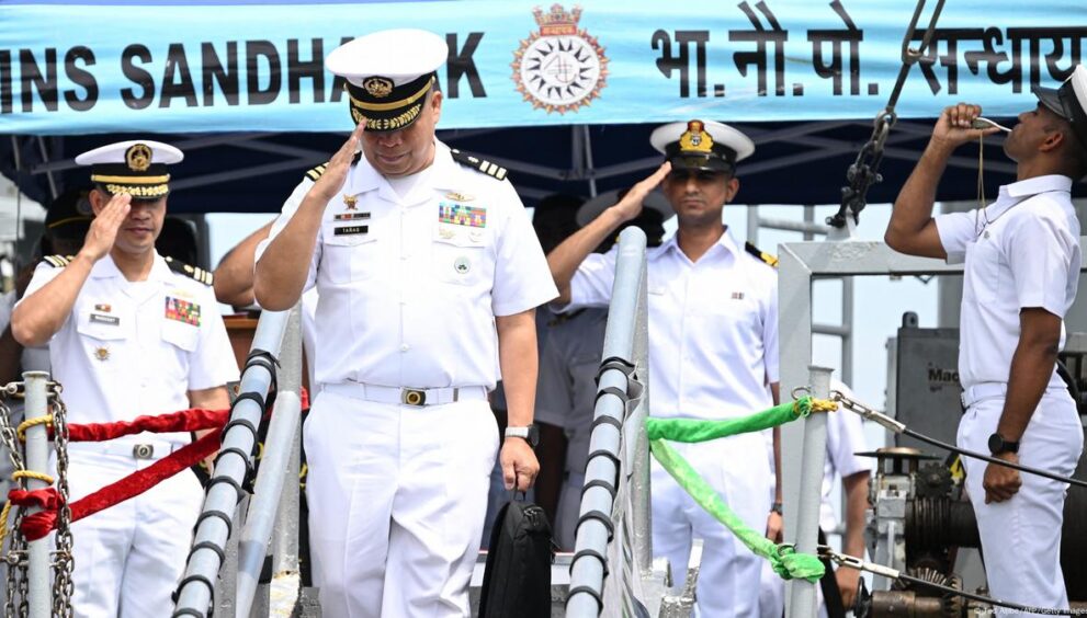 Philippines and India Conduct First Joint Naval Exercise in South China Sea