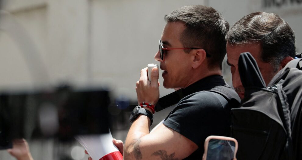 Ecuador’s President Leads March Against Suspension of Security Law Provisions