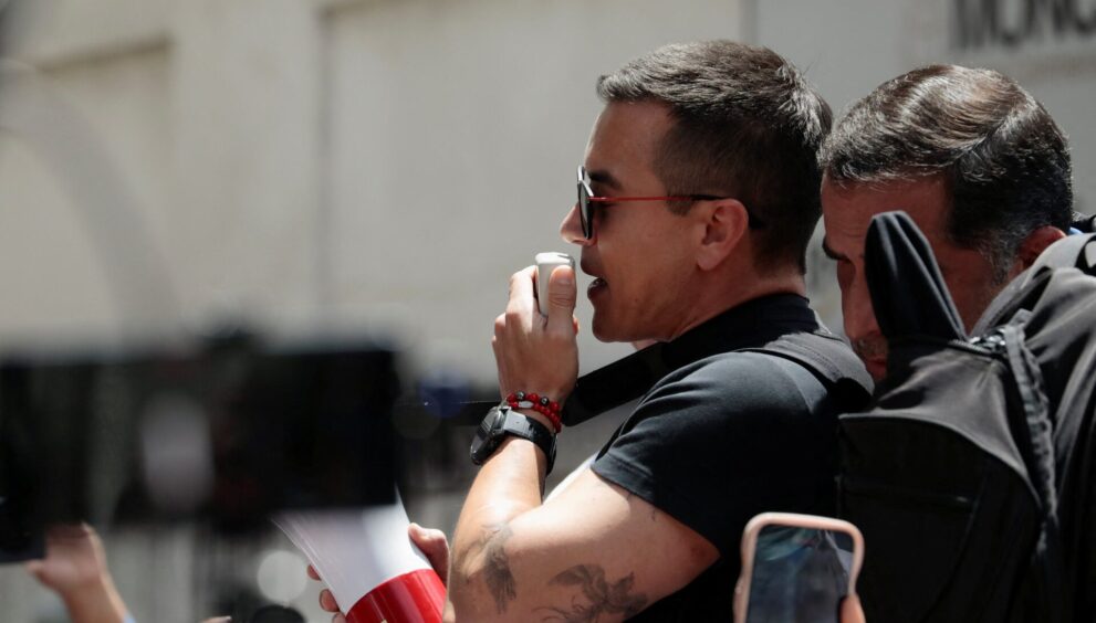 Ecuador’s President Leads March Against Suspension of Security Law Provisions