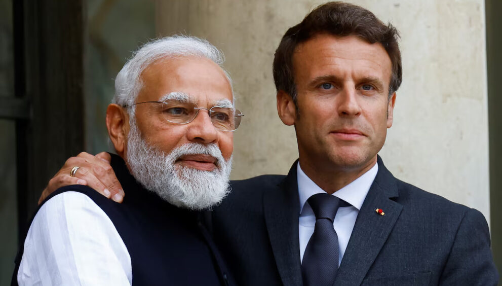 Macron, Modi Discuss Ukraine Conflict and Strengthening Strategic Ties