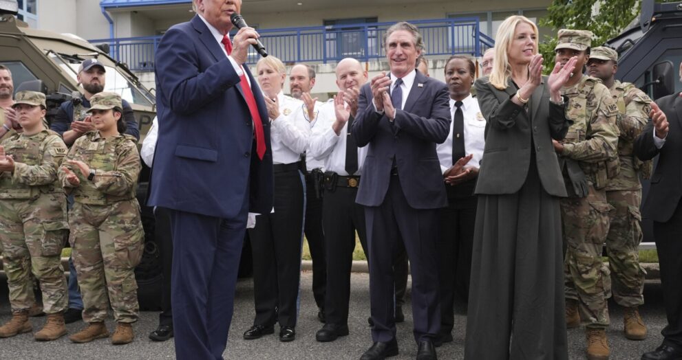 Trump Deploys Federal Agents in D.C., Hints at Expanding Crackdown to Chicago