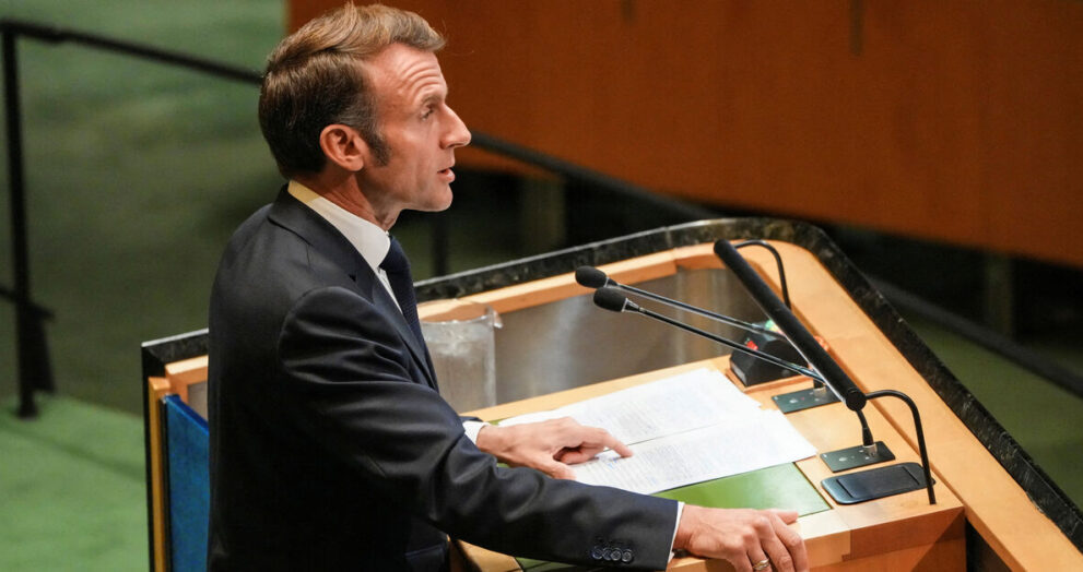 Macron to Trump: “The Nobel Peace Prize is only possible if you stop this conflict”