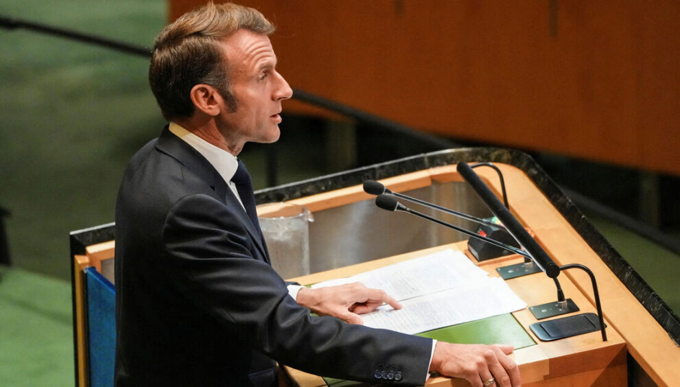 Macron to Trump: “The Nobel Peace Prize is only possible if you stop this conflict”