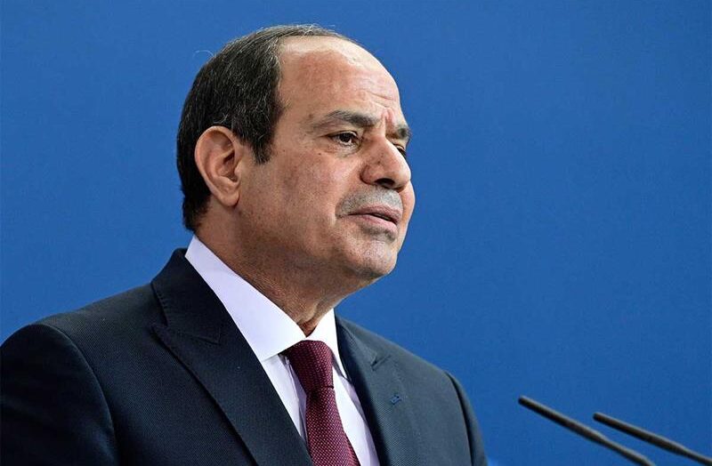 Egypt’s President Says Israeli Policies Are Blocking Middle East Peace