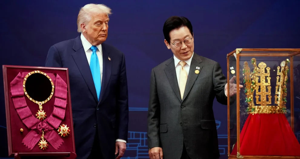 U.S. President Receives South Korea’s Highest Decoration Ahead of Key Trade Talks