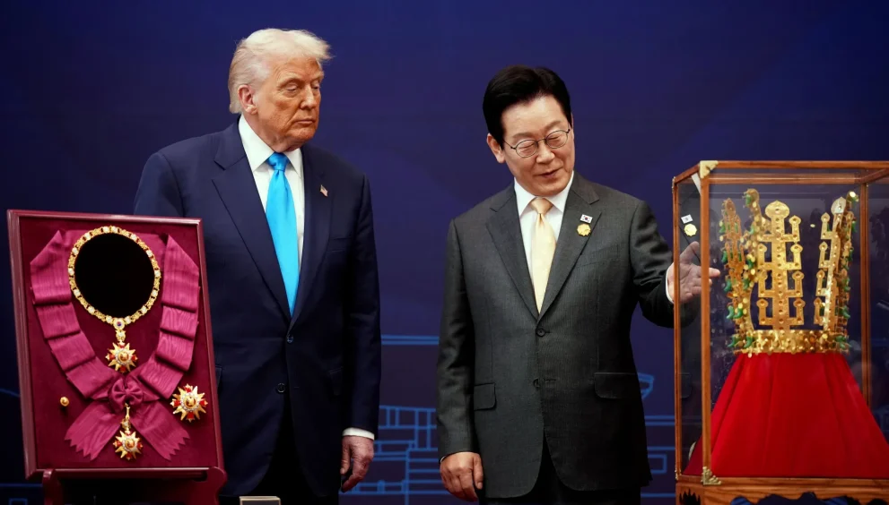 U.S. President Receives South Korea’s Highest Decoration Ahead of Key Trade Talks