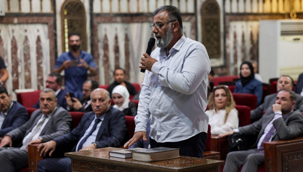 Syria Holds Indirect Vote to Elect First Parliament Since Assad's Ouster