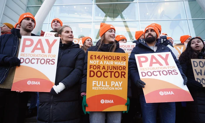 resident doctors strike England, NHS strikes 2025, British Medical Association strike, doctor pay dispute UK, NHS pay rise, resident doctor job security