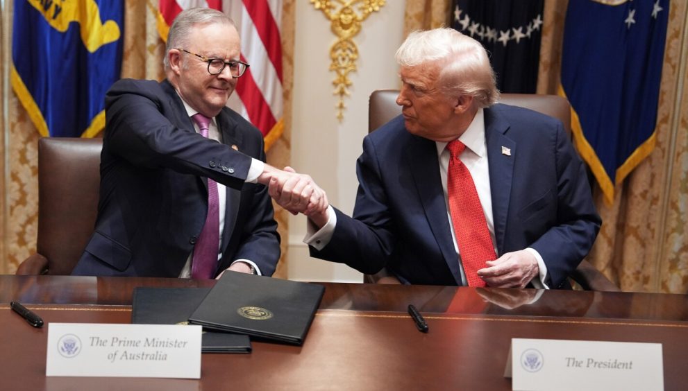 Trump and Albanese Sign Critical Minerals Pact Back AUKUS Submarine Deal