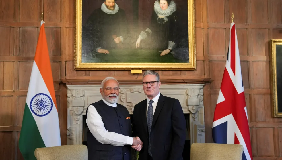 UK PM Emphasises Trade Benefits While Dismissing Visa Negotiations with India