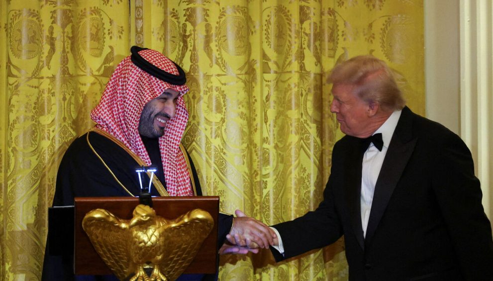 Saudi Crown Prince Meets with U.S. Lawmakers in Washington