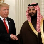 Saudi Crown Prince Meets with U.S. Lawmakers in Washington
