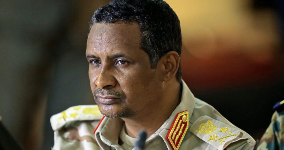 EU to Impose Sanctions on Sudan RSF Deputy Commander, Diplomats Say